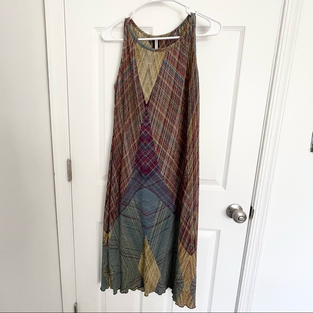 Vintage Forever 21 90s Ribbed Grunge Midi Dress Size Medium